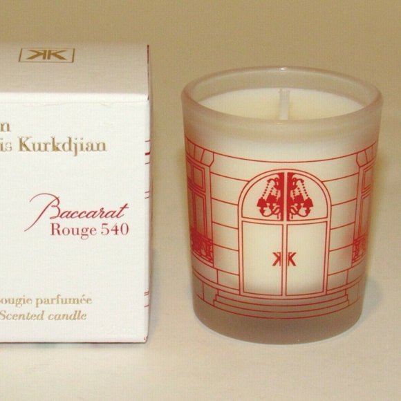 Francis Kurkdjian Baccarat Rouge キャンドル Baccarat Rouge 540 da Maison Francis Kurkdjian Candle, floral
